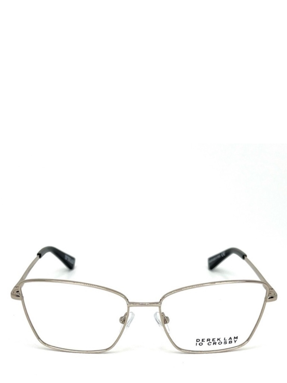 NEW Derek Lam 10 Crosby Lane Frames Glasses Gold Black Full Rim Cat Eye Eyewear